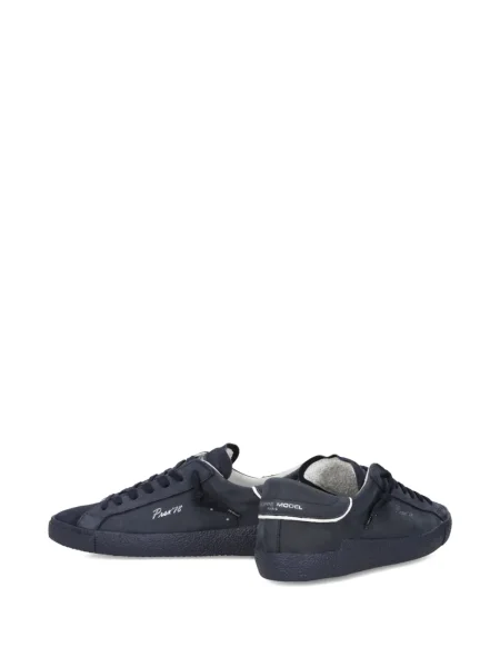 Sneakerși Philippe Model Paris din piele albastru