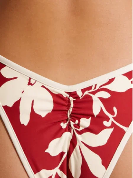 Seafolly Spodnji del bikini Mayflower rdeča