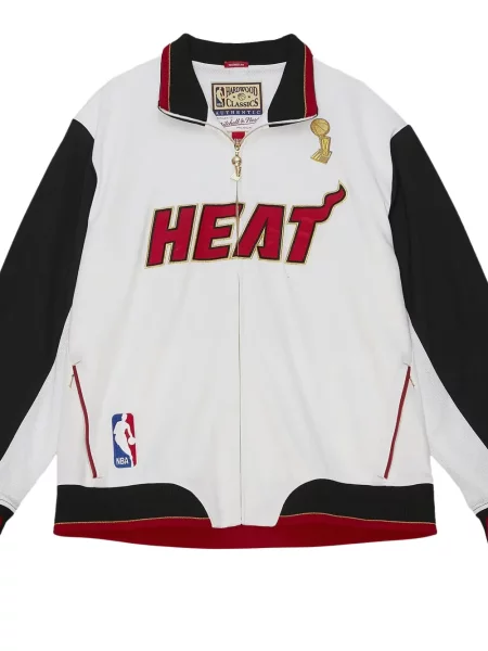 Geacă Mitchell & Ness alb