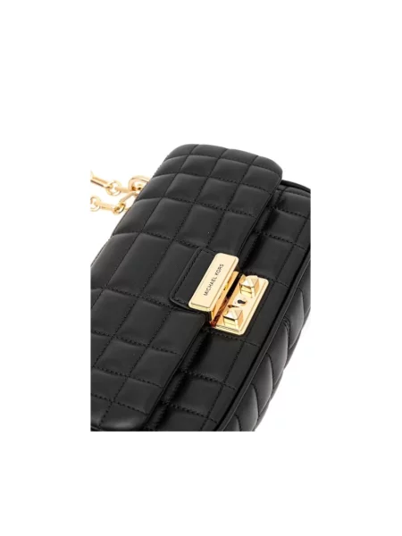 Torebka Michael Michael Kors skórzana pikowana czarna