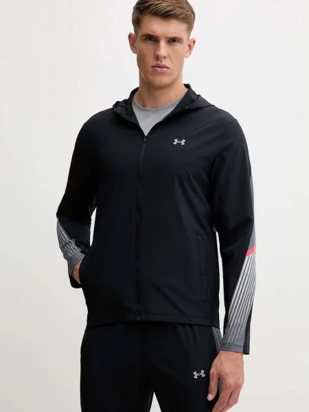Under Armour Sportovní bunda Velociti Storm černá