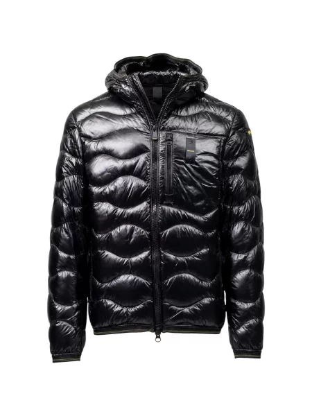 Pánska páperová bunda Blauer USA Wave black čierna