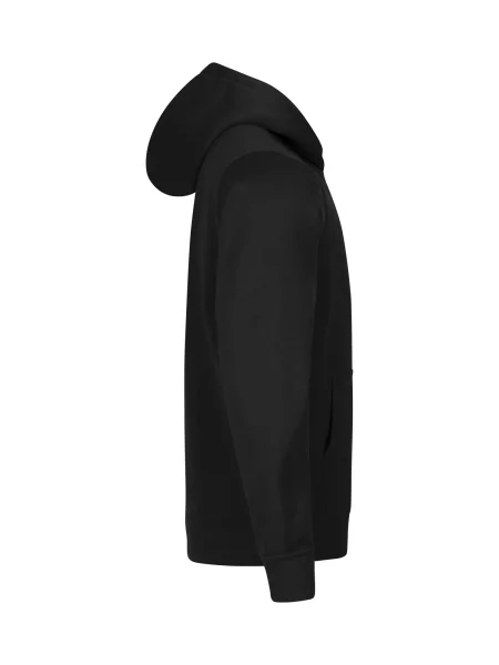 Clique Miami Hoody Junior – bluza z kapturem z bawełny i recyklatu – Black czarna