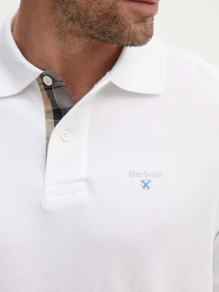 Barbour póló férfi fehér