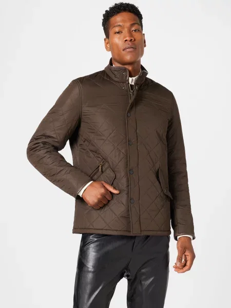 Barbour Prechodná bunda Powell olivová