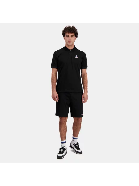 Polo Le Coq Sportif Essentiels czarna