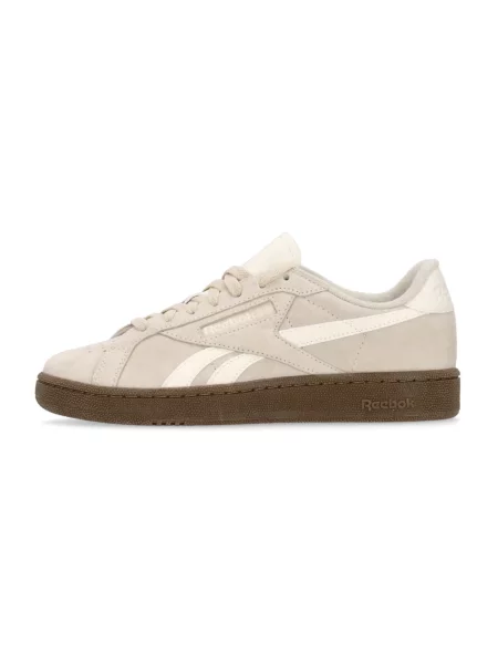 Sneakersy Reebok zamszowe retro beżowe