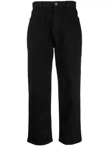 Proste jeansy Woolrich czarne