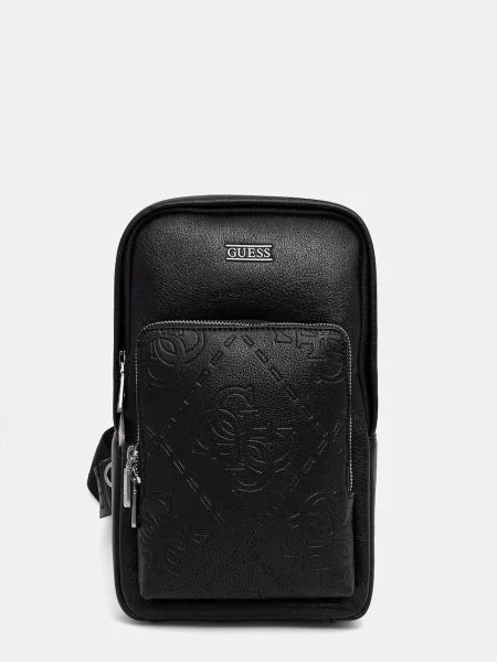 Geantă crossbody Guess negru