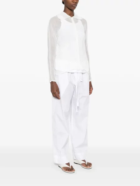 Cardigan Issey Miyake alb