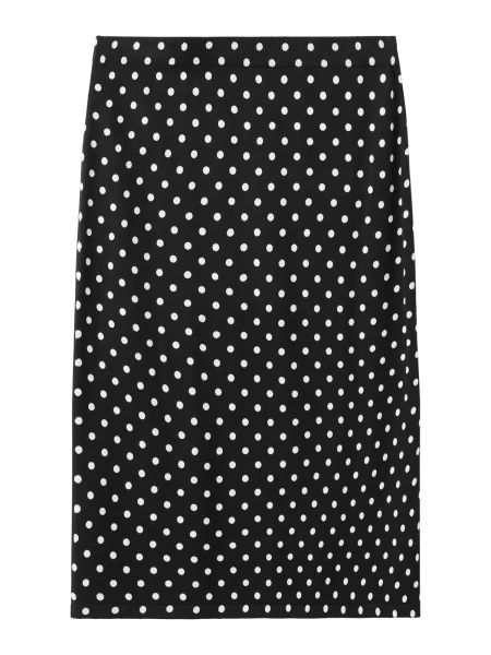 MANGO Fustă FERIA negru alb