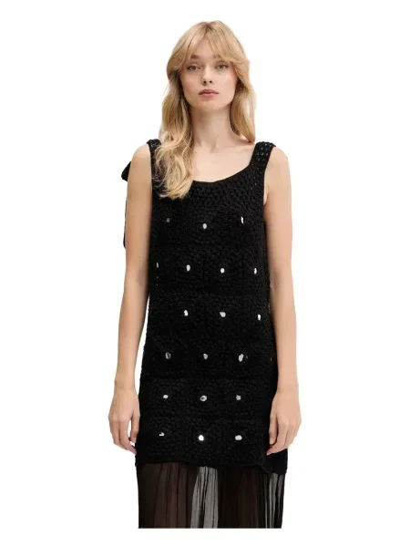 Rochie maxi Never Fully Dressed de costum negru