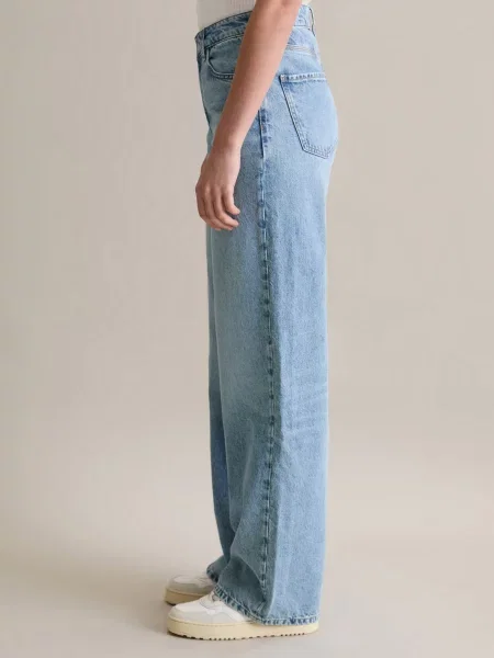 Широкие джинсы Marc O'polo Denim голубые