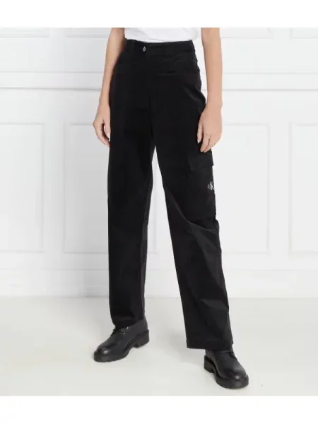 Calvin Klein Jeans Nadrág fekete