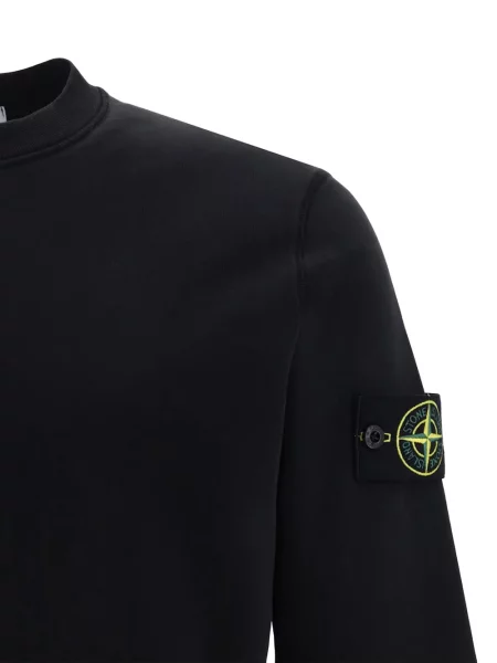 Hanorac Stone Island cu strasuri negru