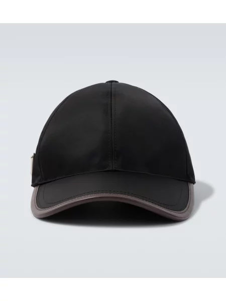 Kapa s šiltom Prada črna