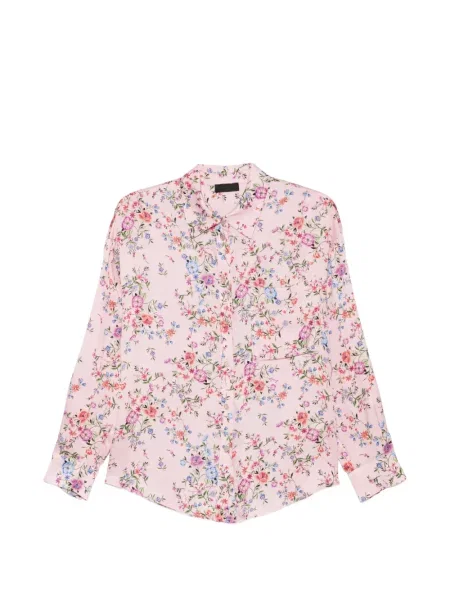 Cămașă Liu Jo cu model floral roz