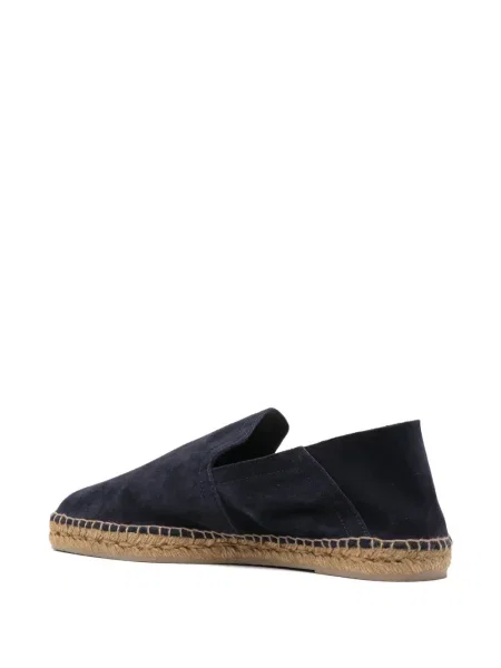 Espadrile Castaner din piele de căprioară albastru