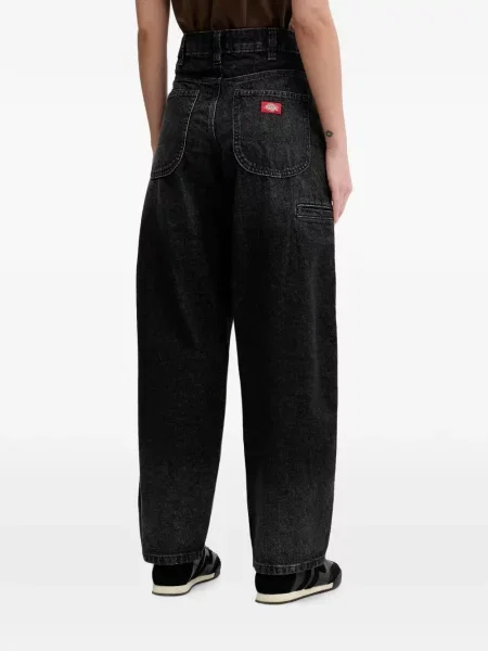 Blugi cu picior larg Dickies cu autograf negru