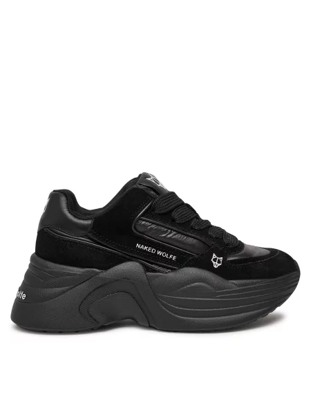 Кросівки Naked Wolfe Temple Temple Black Leather Suede чорний