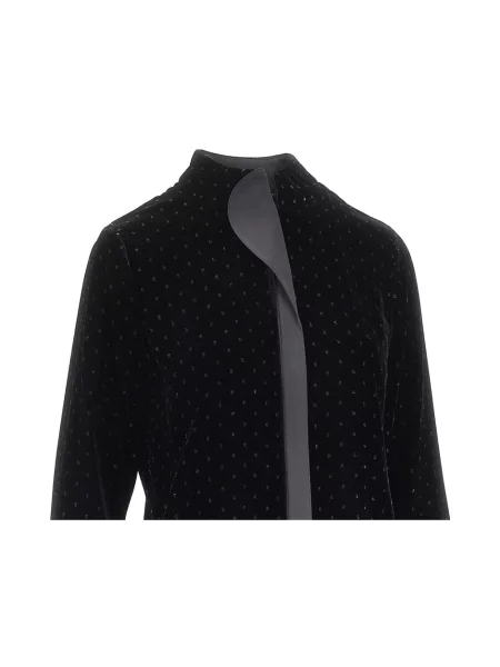 Koszula Emporio Armani w grochy czarna