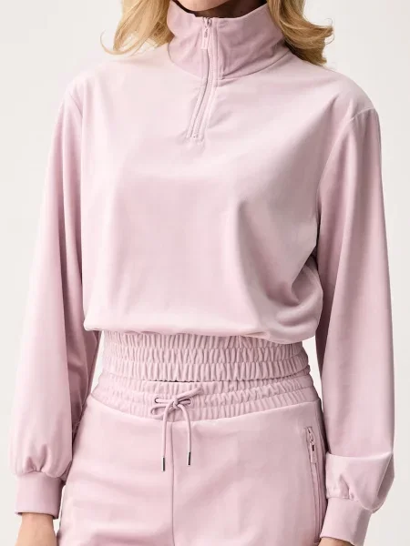 Велюровый свитер Guess