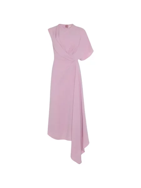 Rochie Roksanda drapată roz