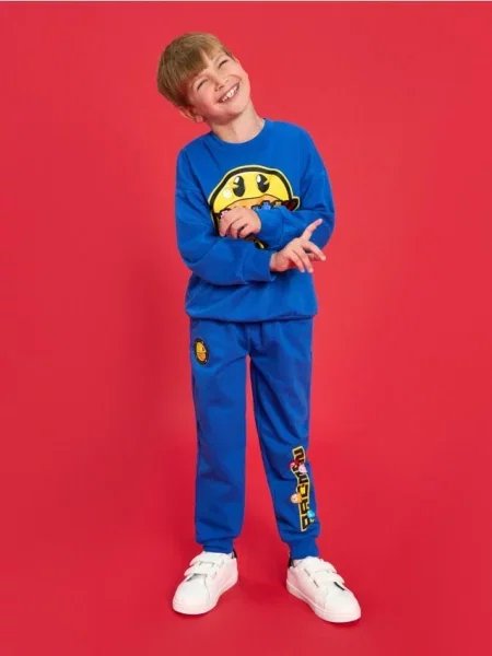 Sinsay Tepláky Packman námořnická modrá