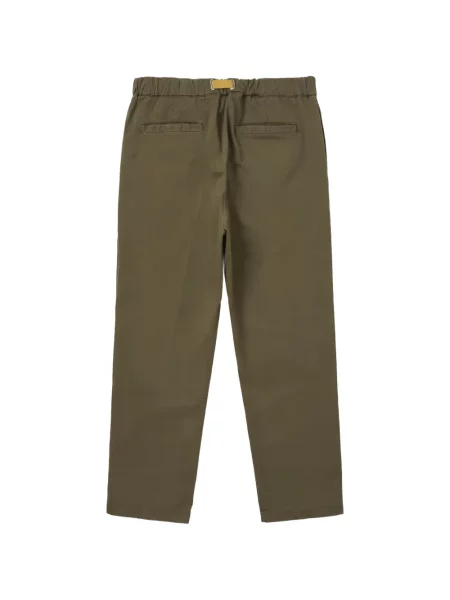 Cu centură pantaloni White Sand alb
