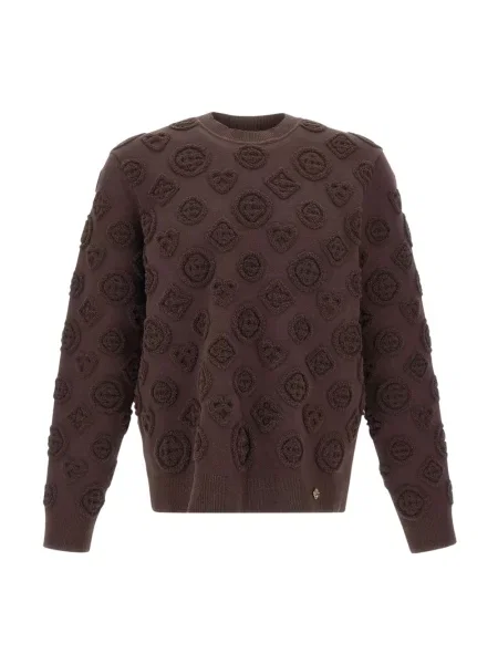 Sweter Casablanca brązowy
