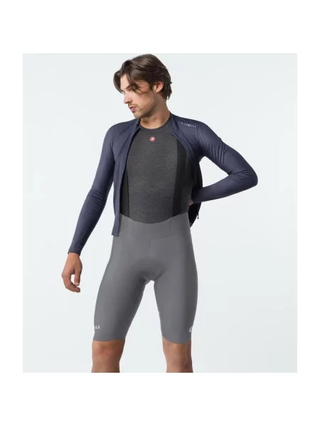 Spodenki rowerowe Castelli Espresso Thermal dym S szary
