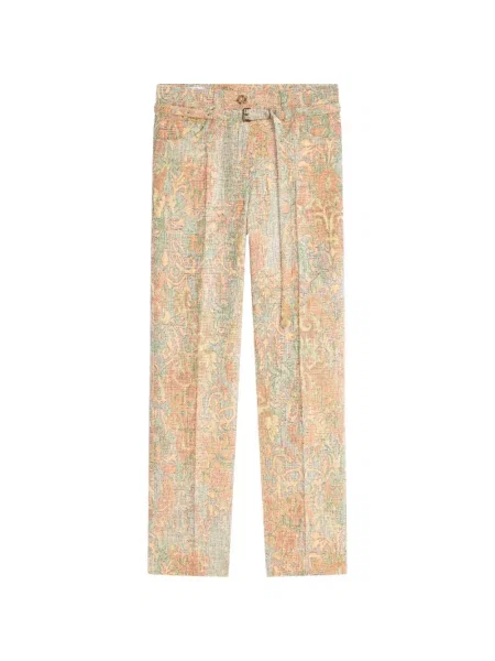 Pantaloni Dries Van Noten din jacard