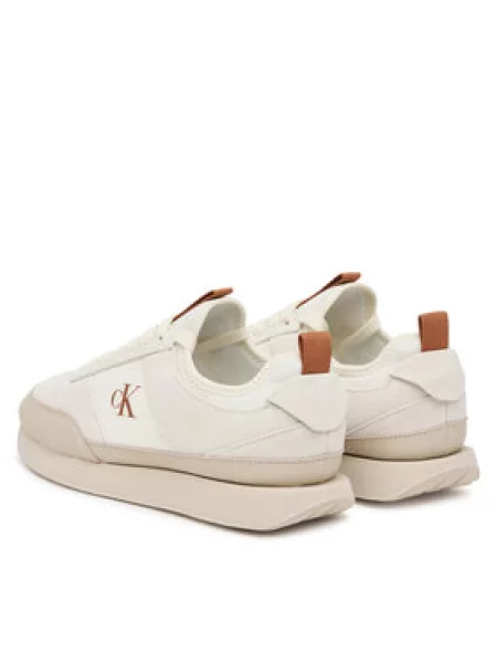 Calvin Klein Sportcipők Retro Runner Sock Laceup Neo Mix Krém