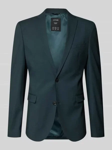 Marynarka garniturowa o kroju regular fit z dodatkiem S.oliver Black Label