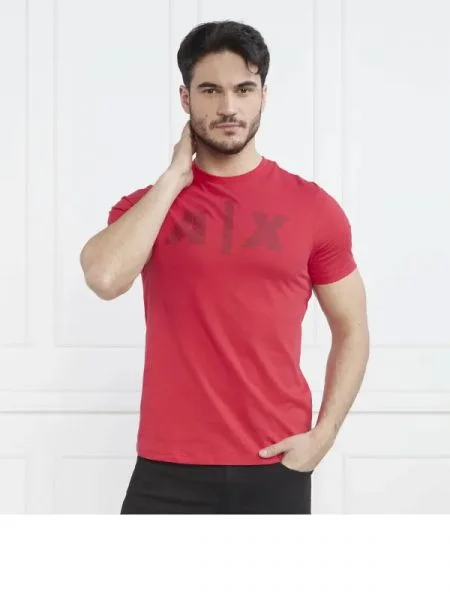 Armani Exchange Tricou roșu
