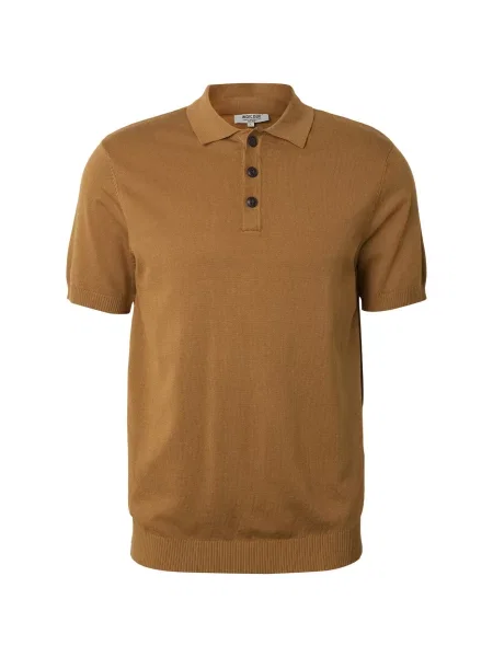 INDICODE JEANS Tricou INBacemale cămilă maro