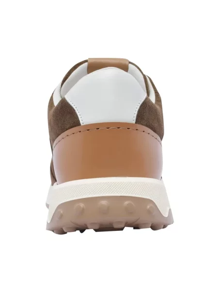 Sneakersy Tod's casual brązowe