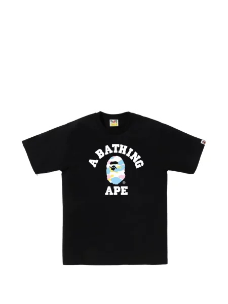 Grafic tricou A Bathing Ape® cu autograf negru