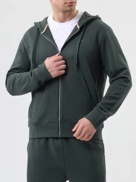 Спортивная кофта Boss зеленая