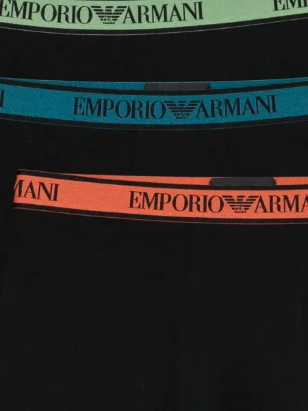Boxeri Emporio Armani cu autograf negru