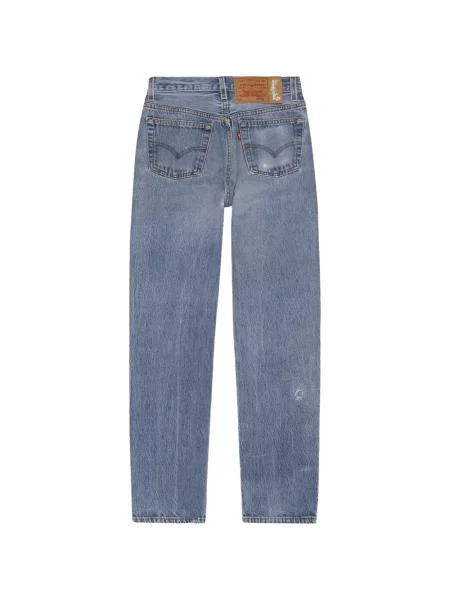 Blugi drepți Denim Tears albastru