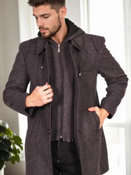 Palton Dewberry negru
