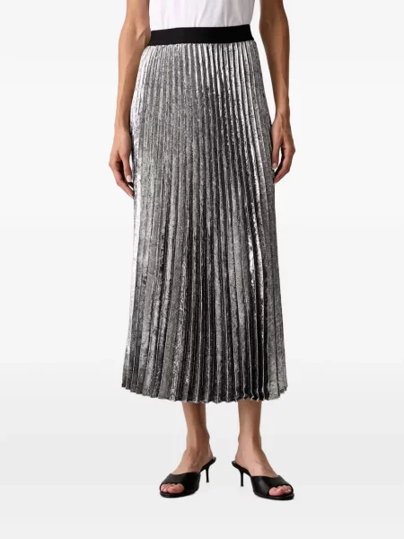 Fustă midi Armani Exchange gri