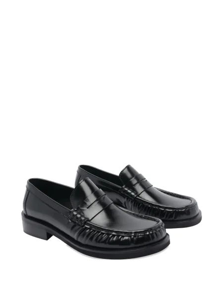 Pantofi loafer Poeve din piele negru