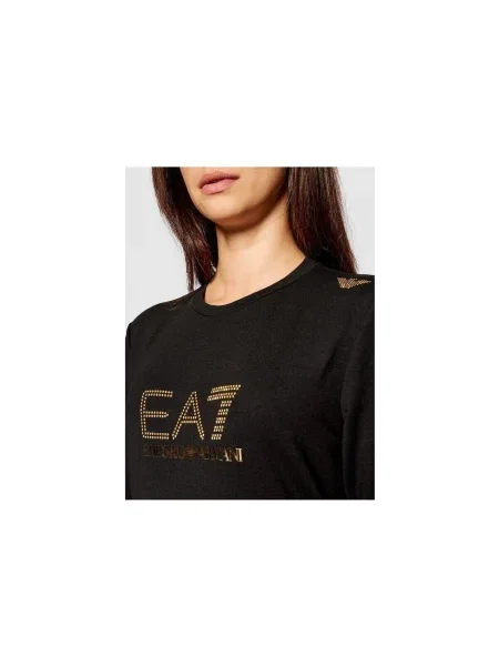 Tricou mânecă lungă Emporio Armani negru