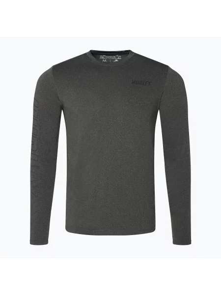 Tricou cu mânecă lungă Hurley negru