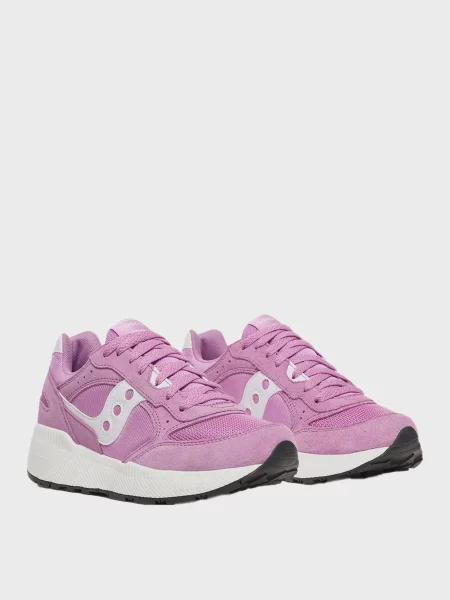 Замшевые кроссовки Saucony розовые