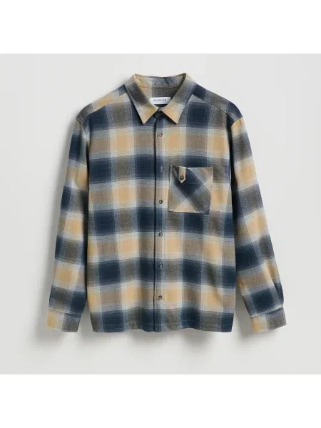 Reserved Comfort fit kockás ing többszínű