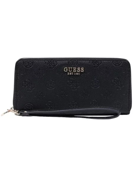 Portofel Guess cu autograf negru