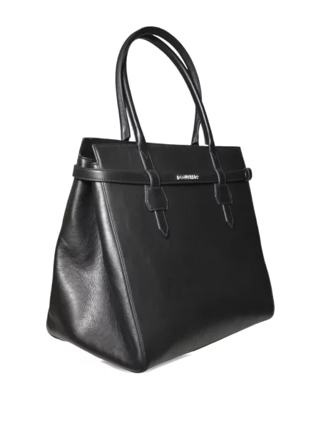 Geantă Dsquared2 cu imagine negru